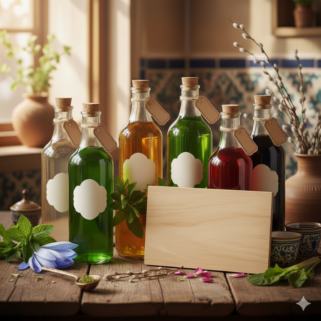 مصرف روزانه عرقیات: دوز مناسب، تداخل‌ها و نکات ایمنی | ارمغان کاشان